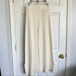 Long White Wide Leg Pants